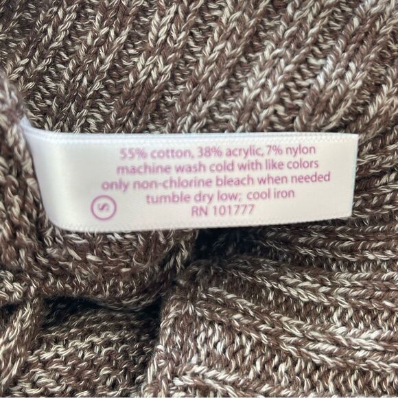 Soybu Women's Knit Brown Long Sleeve Sweater Dress • XS • NWT - Picture 7 of 7